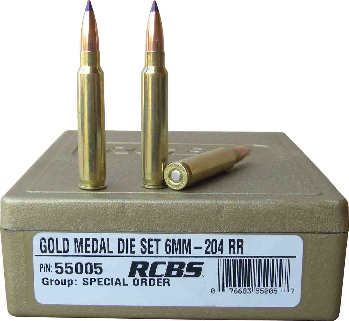 In the 6mm-204 RR, most bullets were seated with an overall cartridge length of around 2.480 inches, necessitating using the rifle and pistol as single shots.